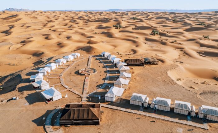 Campamento de lujo en Merzouga
