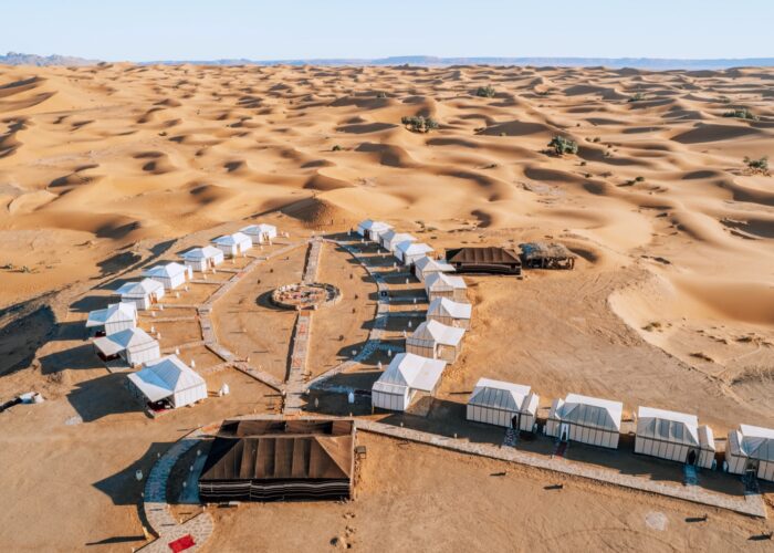 Campamento de lujo en Merzouga