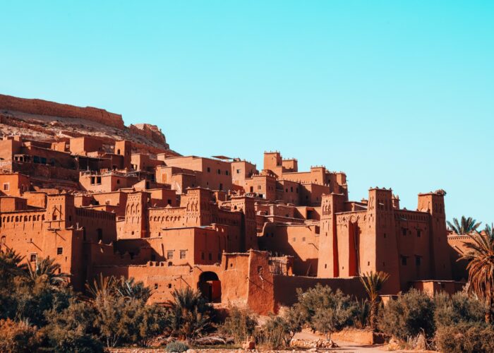 Kasbah en el valle del sur de Marruecos